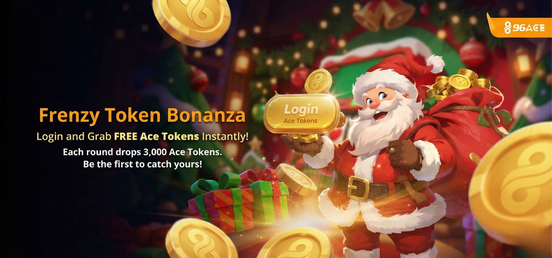96ACE Frenzy Token Bonanza